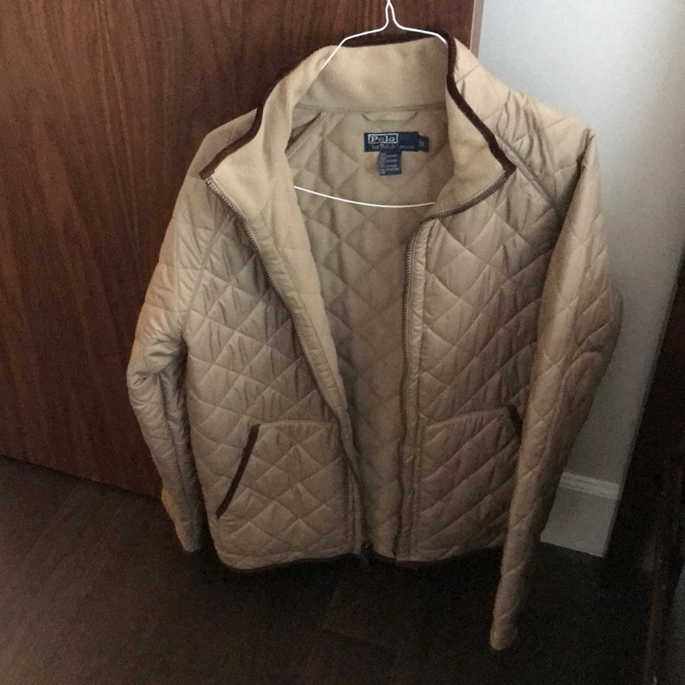Polo by Ralph Lauren Tan Quilted Jacket